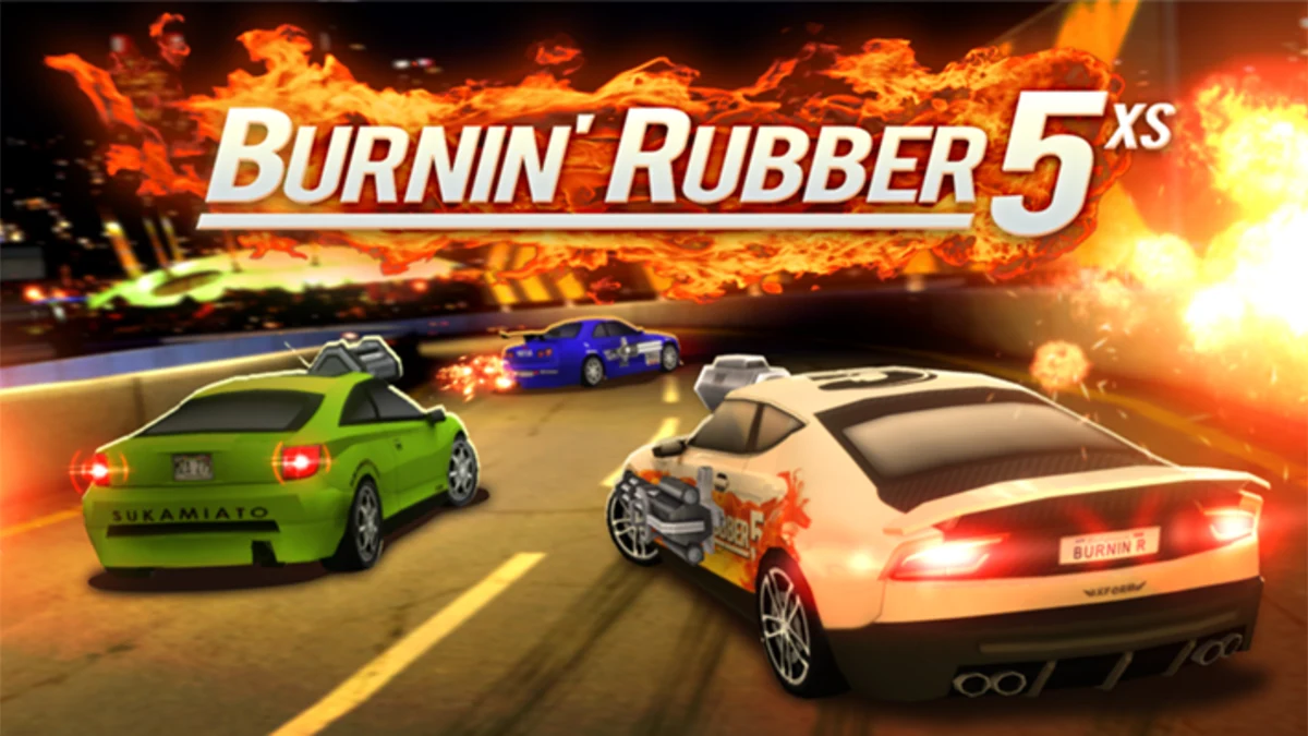 Burnin' Rubber 5 XS Captura de Juego